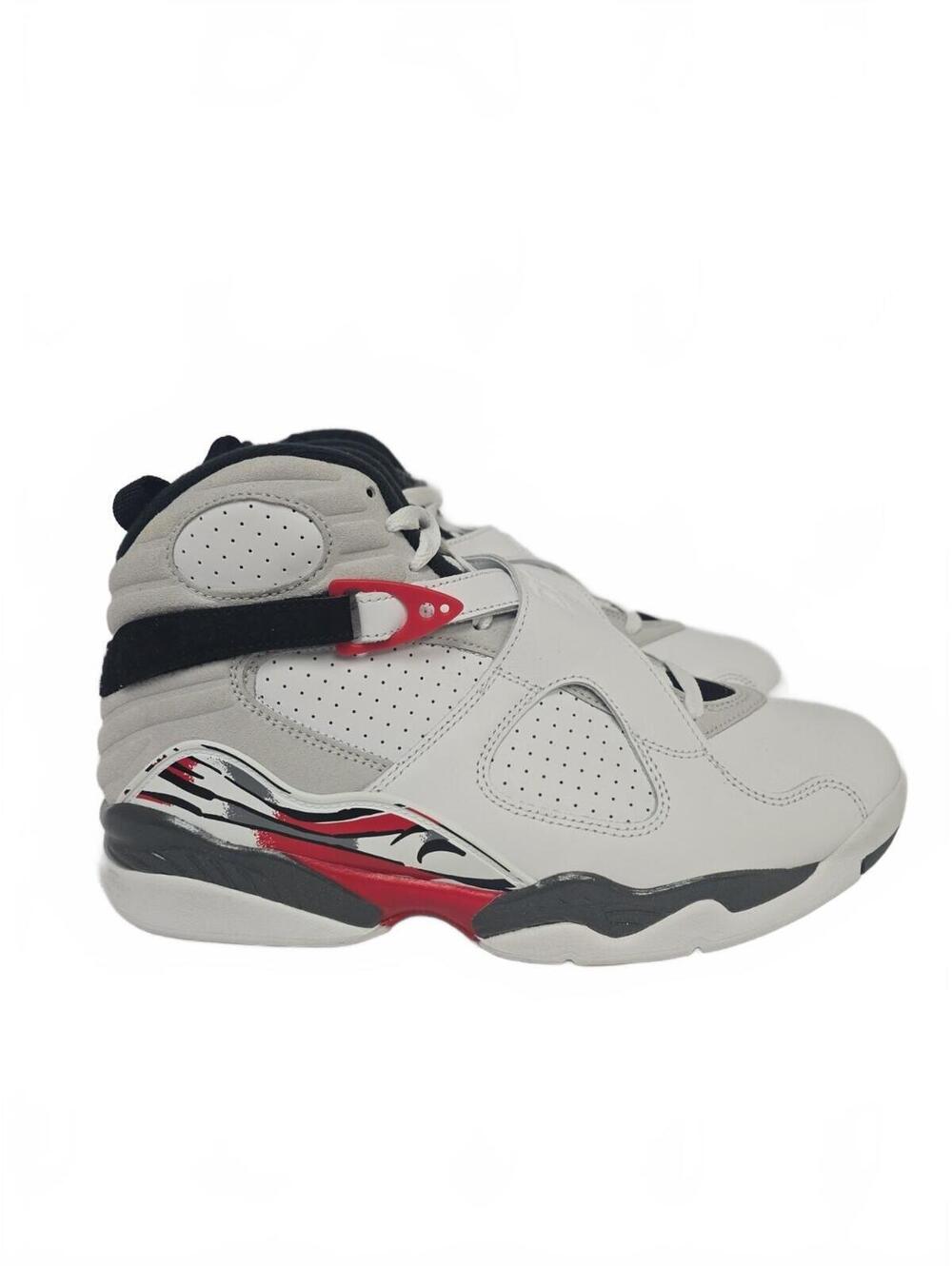 Jordan Men's 305381-100 Jordan 8 Retro Bugs Bunny 2025 White Red Size 9M - Picture 2 of 7